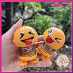 Con Lắc Lò Xo Siêu Chất - Thú Nhún Emoji Với Các Biểu Tượng Cảm Xúc Khác Nhau - Mẫu Ngẫu Nhiên