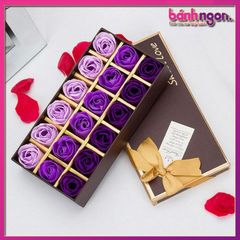 Hộp đựng quà / Hộp Đựng Socola Chữ Nhật Sweet Love 18 Viên