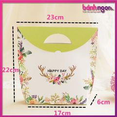 Túi Giấy Đựng Bánh Happy Day
