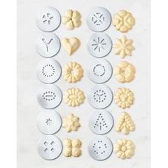 Bộ Cookies Press Nhựa Làm Bánh Quy 12 Mặt