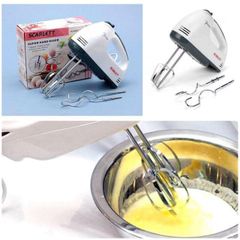 Máy Đánh Trứng/Máy Đánh Bột/Máy Đánh Kem Cầm Tay 7 Tốc Độ Công Suất 180W