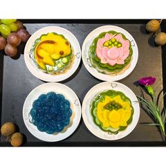 Siro Tạo Mùi Làm Kem, Kẹo Dẻo, Thạch, Mojito Bạc Hà,Việt Quât,Vải,Dâu,Lựu,Cam,Táo,Đào Golden Farm 100ml