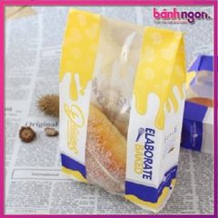 Túi Đựng Bánh Mỳ, Bánh Quy Delicious Vàng Loại 500gr