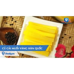 CỦ CẢI MUỐI VÀNG HÀN QUỐC HỘP 2.8KG ( LOẠI CẮT SỢI LÀM KIMBAB )