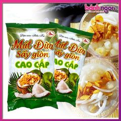 Mứt Dừa Sấy Giòn Cao Cấp 200g