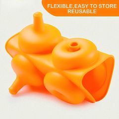 Khuôn Silicone Donut 6 Lỗ,Khay Nướng Làm Bánh Ngọt Chống Dínhh