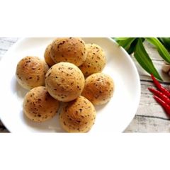 BỘT BÁNH MÌ MÈ ĐEN HÀN QUỐC TRỘN SẴN CÓ MÈ ĐEN GÓI 500G