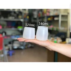 Combo 10 Hũ Làm Sữa Chua Lọ Đựng Kem Caramen Có Nắp Đậy Nhựa 120ml Dày Dặn