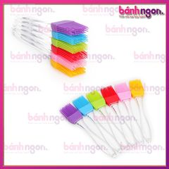 Chổi Quét Dầu/Quét trứng/Quét Bơ Silicon Cán Nhựa Rời 17cm