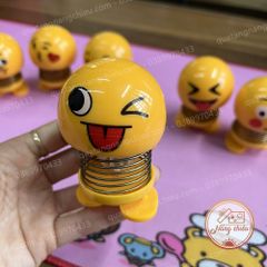 Con Lắc Lò Xo Siêu Chất - Thú Nhún Emoji Với Các Biểu Tượng Cảm Xúc Khác Nhau - Mẫu Ngẫu Nhiên