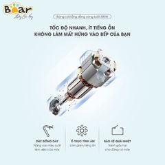 Máy xay đa năng, máy xay thịt, hoa quả chính hãng Bear