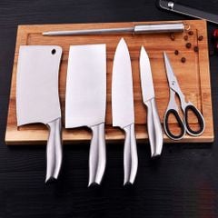 BỘ DAO INOX 6 MÓN CAO CẤP XUẤT NHẬT