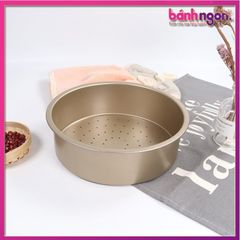 Khuôn Gato Đúc Tròn Liền Chống Dính Đục Lỗ 22cm