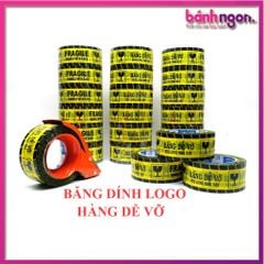 Băng Dính In Chữ Hàng Dễ Vỡ Xin Nhẹ Tay/Băng Keo Hàng Dễ Vỡ Cảnh Báo Vận Chuyển