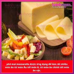 [Mã GROSALE2703 giảm 8% đơn 250K] {FREESHIP} 1KG PHÔ MAI MOZZARELLA LOẠI NGON
