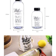 Chai nước Detox đẹp 