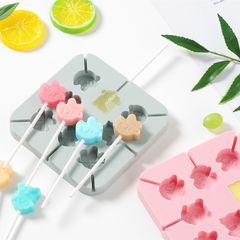 Khuôn Kẹo Mút Lollipop, Khuôn Silicon Hình Thú Love/Thú/Hoa Quả/ Cây Thông Làm Kẹo Mút Dễ Thương Cho Bé