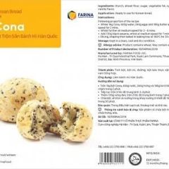 Bột trộn sẵn bánh mỳ Hàn Quốc Cona 1kg