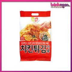 Bột Chiên Gà Rán Giòn ChungWoo Hàn Quốc Gói 5kg