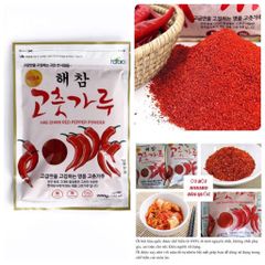 [Mã GROSALE2703 giảm 8% đơn 250K] Bột Ớt Hàn Quốc Haecham 1kg date 2022