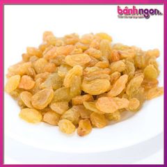Nho khô vàng Ấn Độ Raisin làm bánh gói 100g