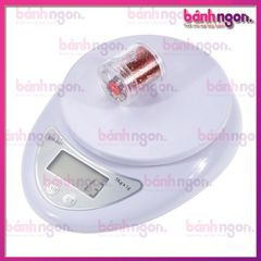 Cân Tiểu Ly\Cân Thực Phẩm Nhà Bếp\Cân Nguyên Liệu Làm Bánh Tối Đa 5kg WH-B05