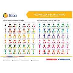 Màu nước thực phẩm FARINA: Magica 200gr
