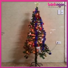 CÂY THÔNG 1,5M KÈM FULL PHỤ KIÊN 112 PHỤ KIỆN CÓ SẴN ĐÈN LED CÓ VIDEO VÀ ẢNH THẬT ĐỂ MỌI NGƯỜI TRẢI NGHIỆM[MẪU MỚI 2021]