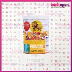 Bột Trứng Sữa Custard Lion HongKong Hộp Sắt 300g