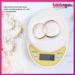 Cân Điện Tử Nhà Bếp Cân Tiểu Ly Cân Thực Phẩm WH-B04 Max 5kg Tối Thiểu 1g Độ Chính Xác Cao