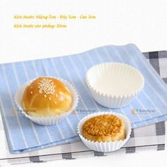 Gói 1000 cup giấy mềm loại 7cm x 5cm x 3cm
