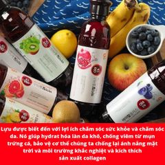 Nước uống giấm Hongcho Daesang Hàn Quốc vị lựu, hỗ trợ quá trình giảm cân, làm đẹp da nhập khẩu HÀN QUỐC 500ml