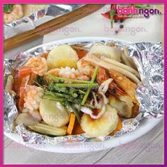 Giấy Bạc/Màng Bọc Nhôm Nướng Thực Phẩm 30CM*5M