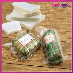 500g Túi Hút Chân Không PA 2 Mặt Trơn Bảo Quản Thực Phẩm Nhiều Size Loại Dầy