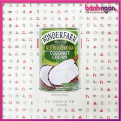 Nước Cốt Dừa Wonderfarm 400ml