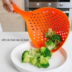 Vá Vớt Mì Phở Bún Miến - Muôi Vớt đồ ăn Dạng Lưới Cỡ Lớn
