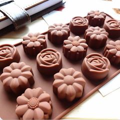 Khuôn silicon hoa mẫu 2