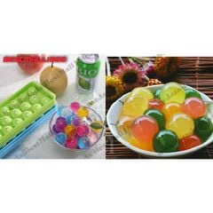Khay đá bi (thạch bi, rau câu) 20 viên