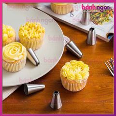 Bộ 8 Món Trang Trí Bánh Kem Cơ Bản
