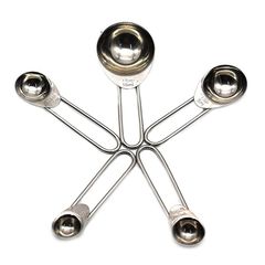Bộ 5 Thìa Đong Định Lượng Bằng Inox  (Đơn vị TSP,ML)