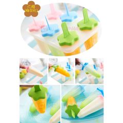 Khuôn làm kem 6 que cơ bản