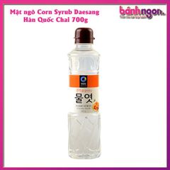 Mật ngô corn syrub (nước đường trắng) Daesang Hàn Quốc Chai 700g