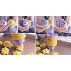 Bộ Cookies Press Nhựa Bánh Quy 10 Mặt