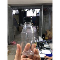 Combo 10 Chai Nhựa Tròn 100ml Nắp đen