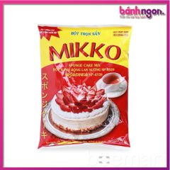 Bột bánh bông lan nướng trộn sẵn Mikko 1kg
