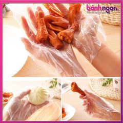 100 Găng Tay Nilong Dùng 1 Lần Làm Bếp