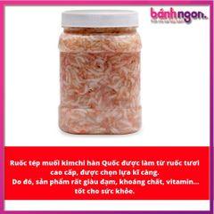 Ruốc Tép Muối Kimchi Hàn Quốc 1kg