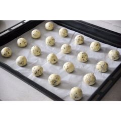 BỘT BÁNH MÌ MÈ ĐEN HÀN QUỐC TRỘN SẴN CÓ MÈ ĐEN GÓI 500G