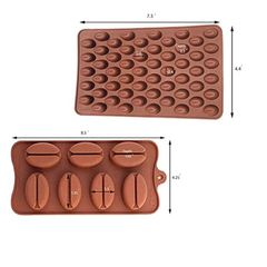 KHUÔN SILICON HẠT CÀ PHÊ 7V/55V LÀM SOCOLA Mini Kẹo Làm Kẹo Jello Làm Khuôn Khuôn Nướng Bánh DIY Trang Trí Bánh
