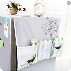 Tấm Phủ Bảo Vệ Tủ Lạnh Có Túi 2 Bên